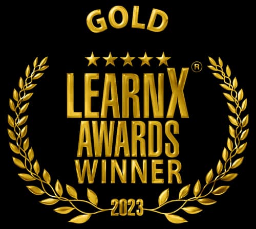 LearnX Awards Winner 2023 Gold