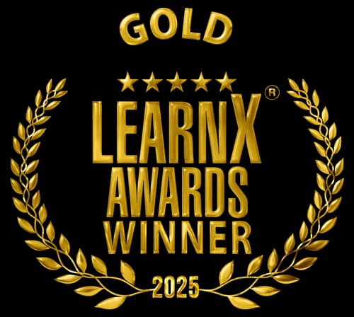 LearnX Awards Winner 2025 Gold