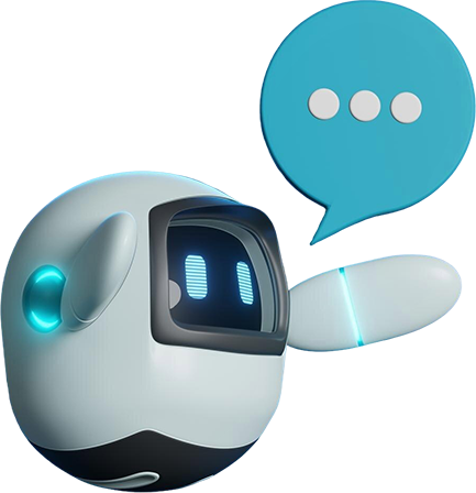 Chatbot with bubble